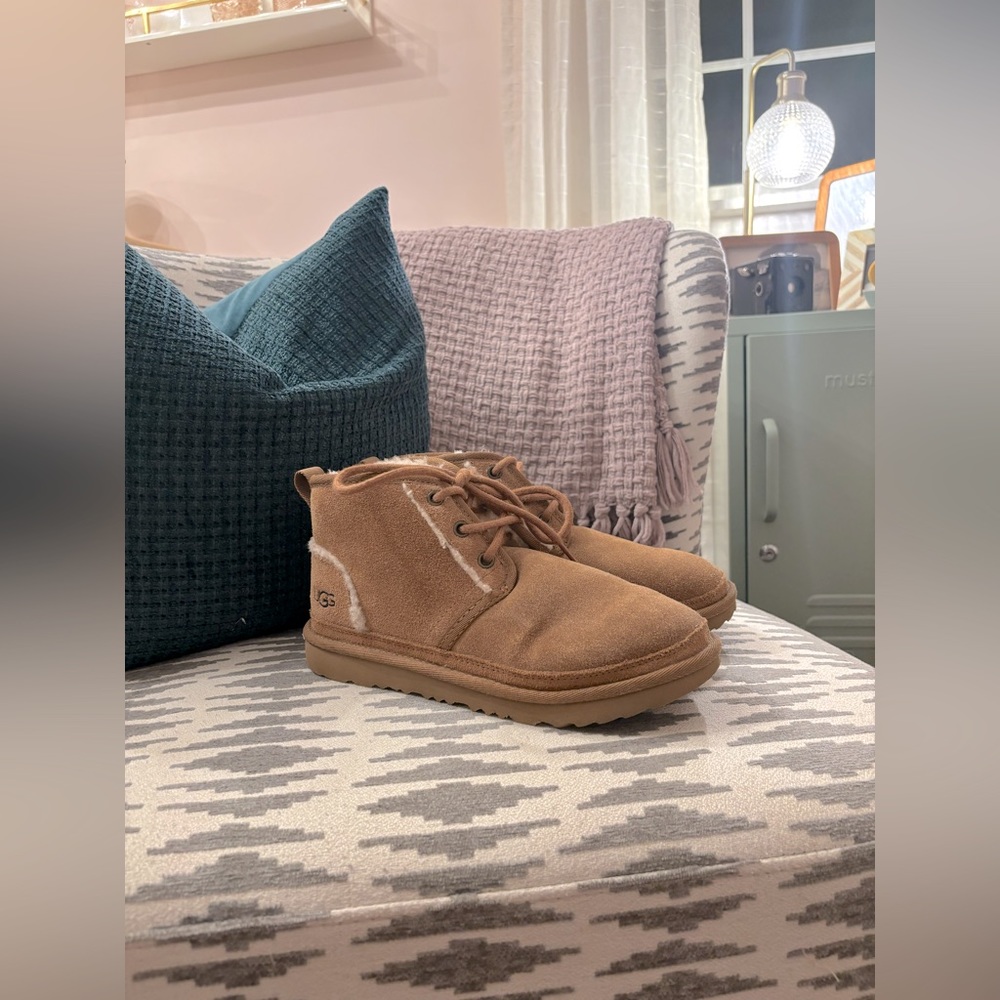 Ugg Kids Chestnut Neumel with Optional Ribbons
